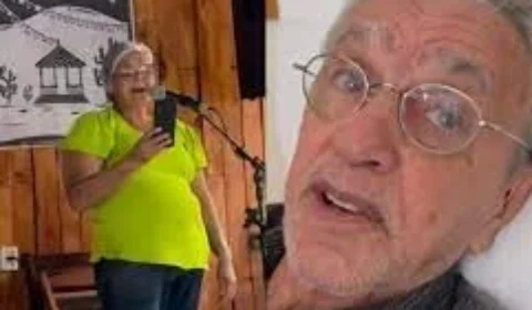 Caetano Veloso se emociona com cozinheira que cantou sua música em restaurante de Recife