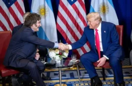 Milei fecha acordo militar com Trump para patrulha do Atlântico Sul