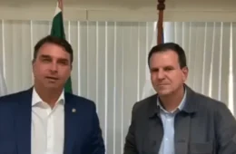 Flávio Bolsonaro descarta apoio a Paes e diz que está testando nomes para o governo