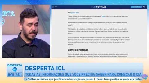 William De Lucca analisa o tema da redação do ENEM 2025
