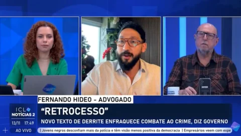 Fernando Hideo, advogado e jurista, critica como Guilherme Derrite (PP-SP) fez quatro versões do PL