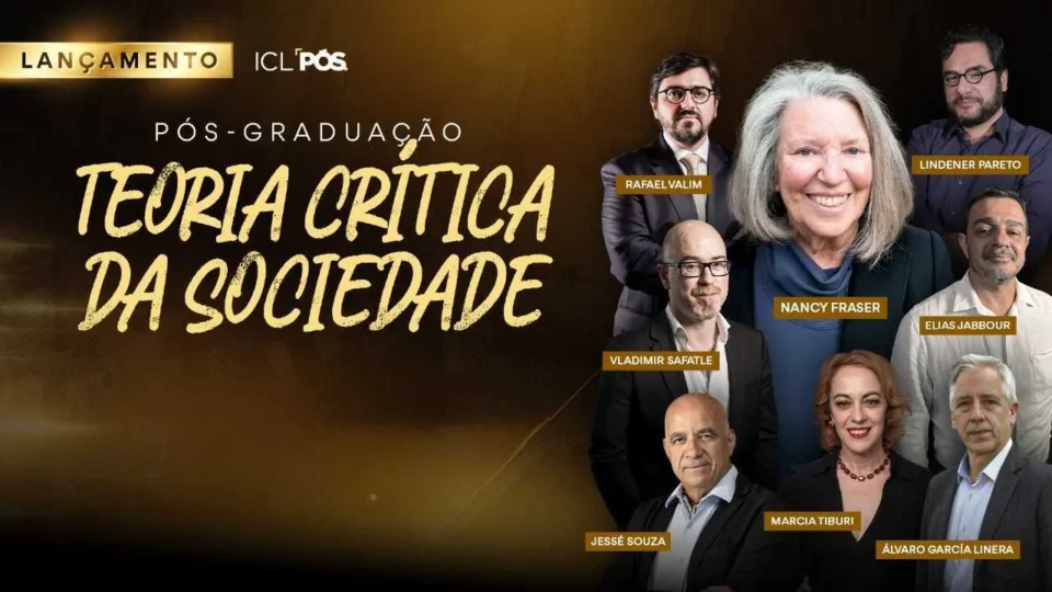 A primeira pós-graduação em Teoria Crítica do Brasil será lançada hoje. Uma parceria ICL e FESPSP