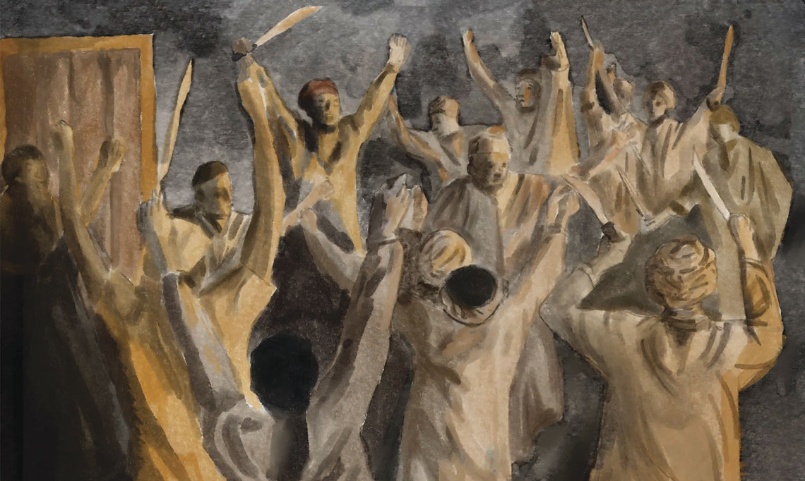 A Revolta da Carranca insere-se em um contexto marcado por outras insurreições de escravizados que lutavam por sua liberdade, como a Revolta dos Malês, em 1835.Foto: reprodução