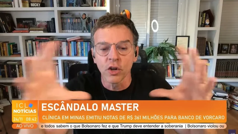 “Caso Master é mais importante que tornozeleira do Bolsonaro”, diz Eduardo Moreira