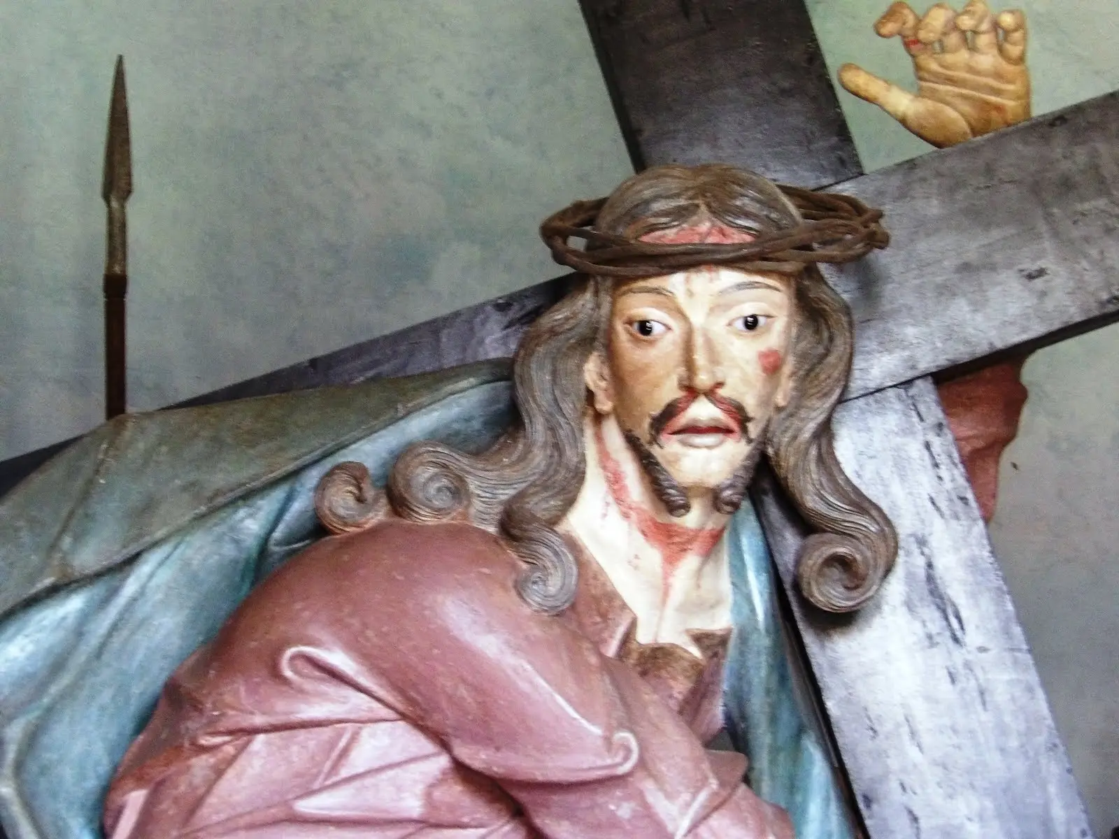 Aleijadinho Escultura em cedro de Aleijadinho em Passos da Paixão de Cristo na cidade de Congonhas (MG). Imagem: divulgação