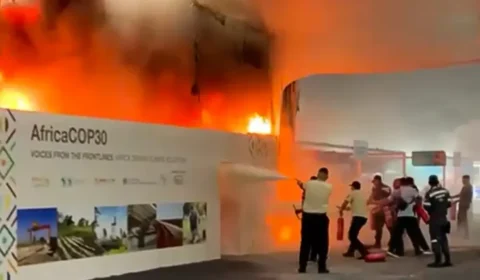Presidente da COP30 diz que incêndio no pavilhão afetará desfecho da conferência