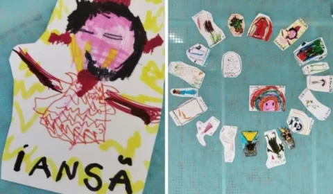 Pai aciona polícia após filha de 4 anos desenhar orixá em atividade da escola em SP