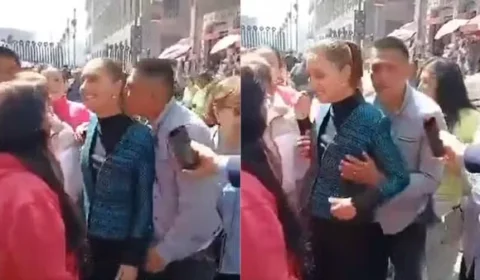 Presidente do México é vítima de assédio sexual durante caminhada em evento público