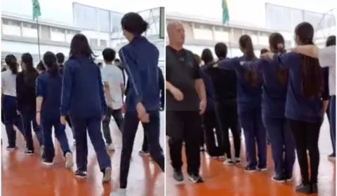 Vídeo mostra adolescentes fazendo apologia da violência em escola cívico-militar no PR