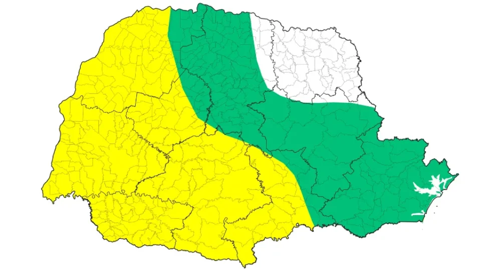 Paraná entra em alerta para novos temporais; veja lista de cidades