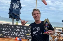 Bicampeão de asa-delta morre ao cair de parapente no Rio