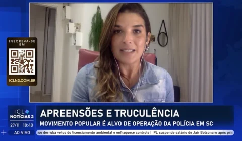 Governo de Santa Catarina persegue militantes em protestos pacíficos
