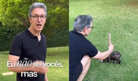 Zema solta rojão para ironizar PT, é cobrado sobre lei e fala em edição de vídeo