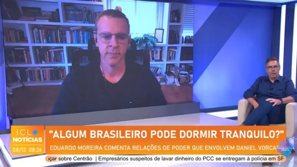 ‘Tudo o que tem aparecido do caso Master é escandaloso’, diz Eduardo Moreira