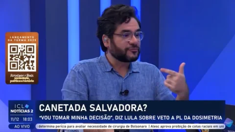Lindener Pareto traça um paralelo histórico da elite escravocrata e a elite política atual
