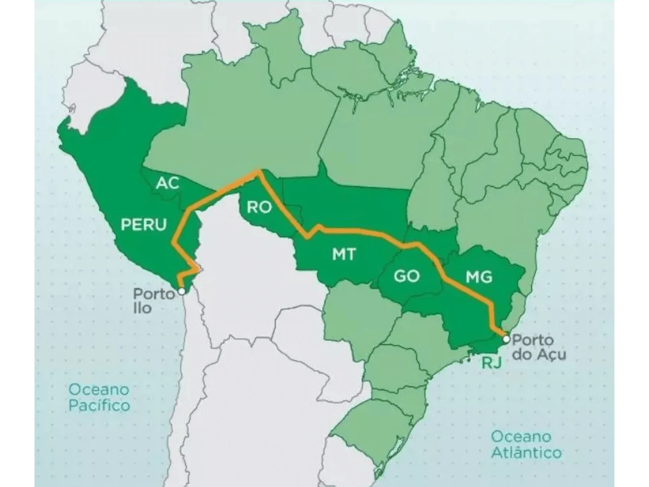 ferrovia transoceânica A ferrovia transoceânica simboliza o avanço da tecnologia ferroviária ao usar infraestrutura chinesa para integrar cadeias produtivas e ampliar a competitividade global. Imagem: Valor&MercadoRO