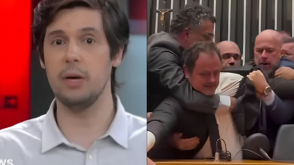 Um comentarista a favor da repressão