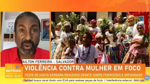 Ailton Ferreira fala das diversas interpretações sobre a figura de Santa Bárbara