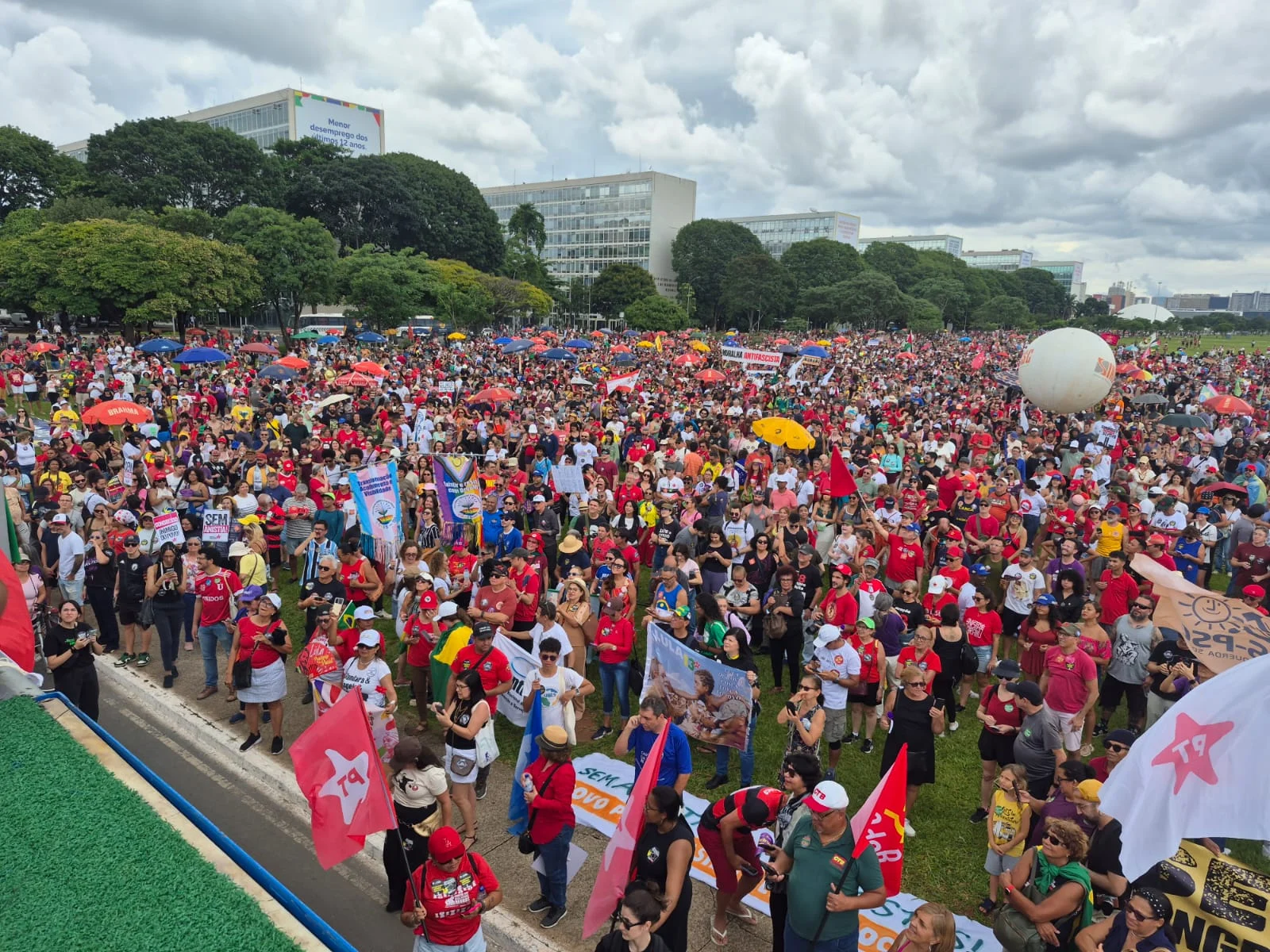Manifestação em Brasília contra o PL da Dosimetria