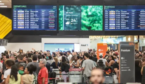 Congonhas soma 291 voos cancelados com passagem de ciclone por São Paulo