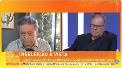 Chico Pinheiro e Tales Faria analisam resultados de pesquisa Quaest