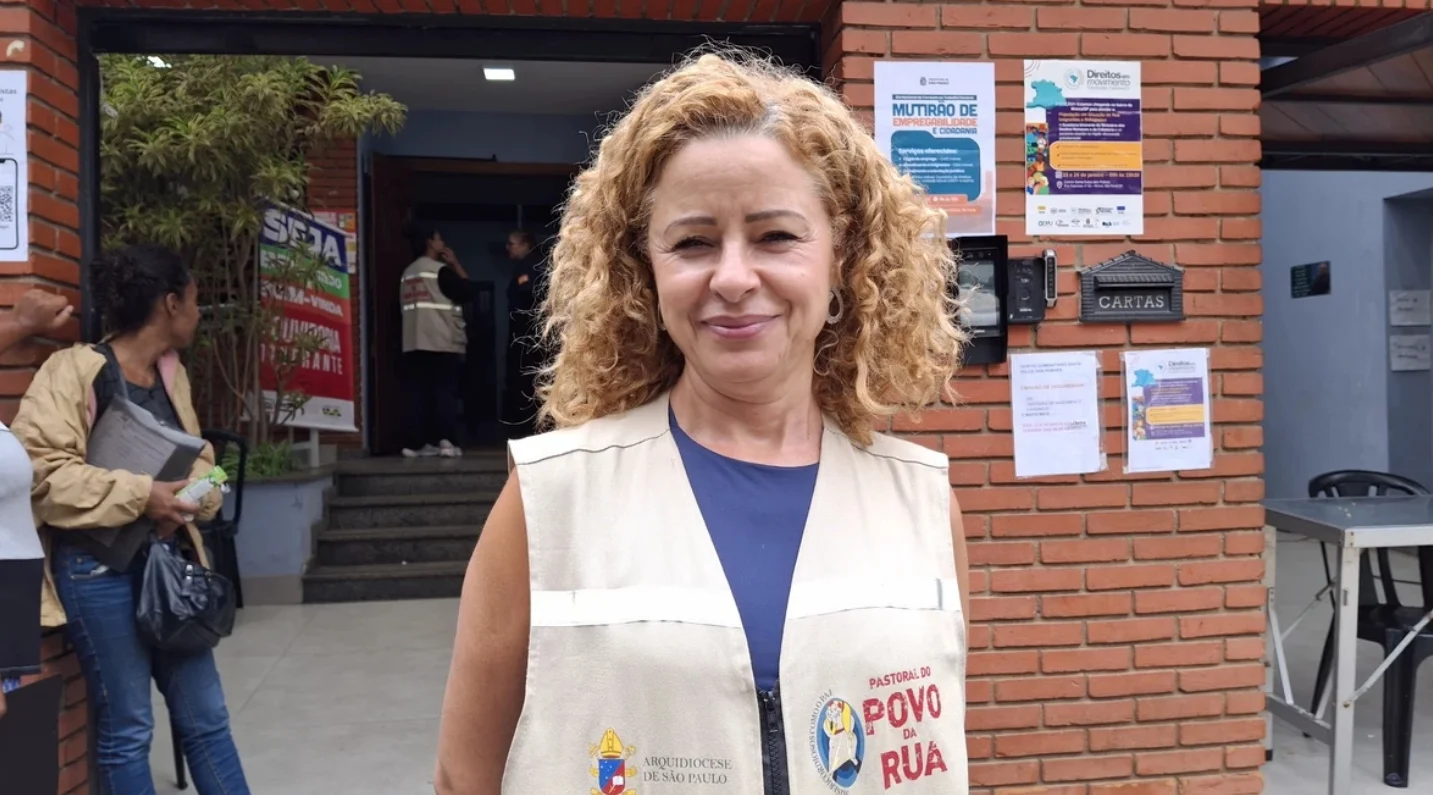 Ida Lopes trabalha como voluntária diariamente no Centro Comunitário Santa Dulce dos Pobres. Foto: Ludmila Pizarro / Agência Pública