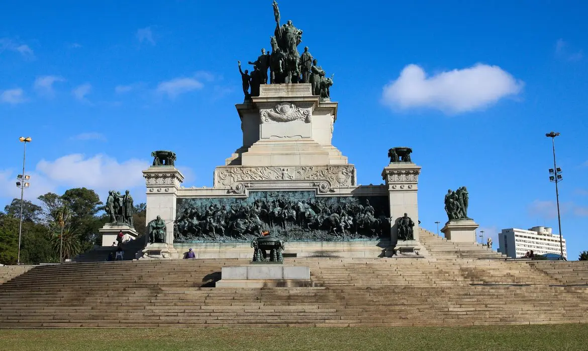 Ao longo da história, a Independência do Brasil se tornou parte do mito fundador da nação, sendo alvo de diversas representações pelo país. Foto: Rovena Rosa/Agência Brasil