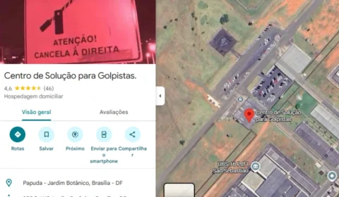 Google identifica local de prisão de Bolsonaro como ‘Centro de Solução para Golpistas’