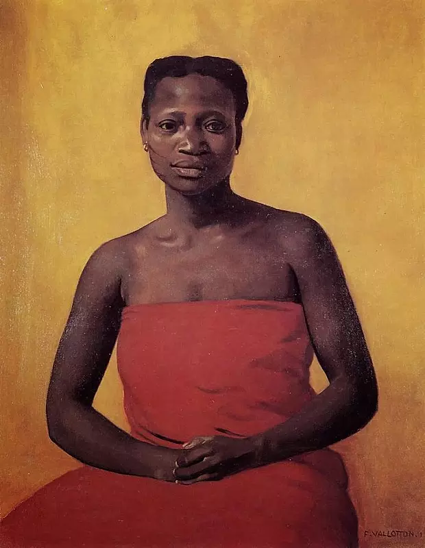 Teresa de Benguela e Quilombo do Piolho Embora não existam registros de imagem de Teresa de Benguela, a pintura do suíço Félix Edouard Vallotton é frequentemente associada à líder do Quilombo do Piolho. Imagem: “Mulher negra sentada”. Félix Edouard Vallotton