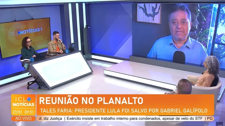 ‘Galípolo salvou o Lula’, diz Tales Faria sobre reunião do presidente com Vorcaro