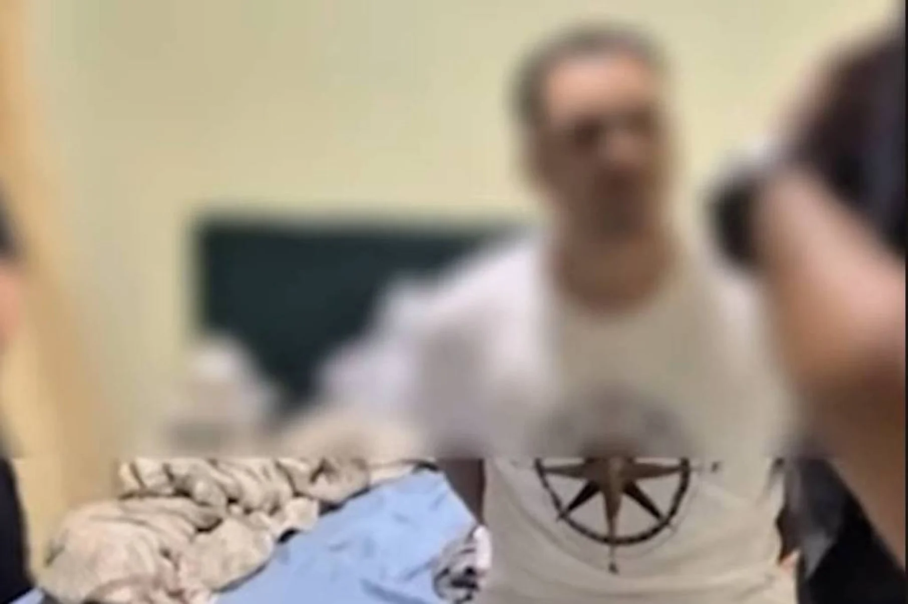 Momento em que técnico de enfermagem é preso pela Polícia Civil do DFcrédito: Reprodução