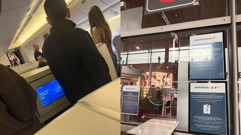 Família expulsa de voo da Air France detalha confusão com tripulação