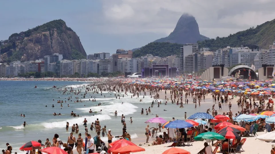 Estado do Rio registra temperaturas acima da média histórica