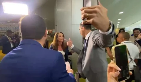 Hugo Motta evita comentar intimidação contra repórter do ICL Notícias