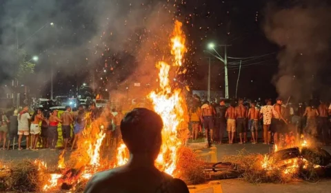 Vereador do PL avança carro contra indígenas em protesto em Santarém, no Pará