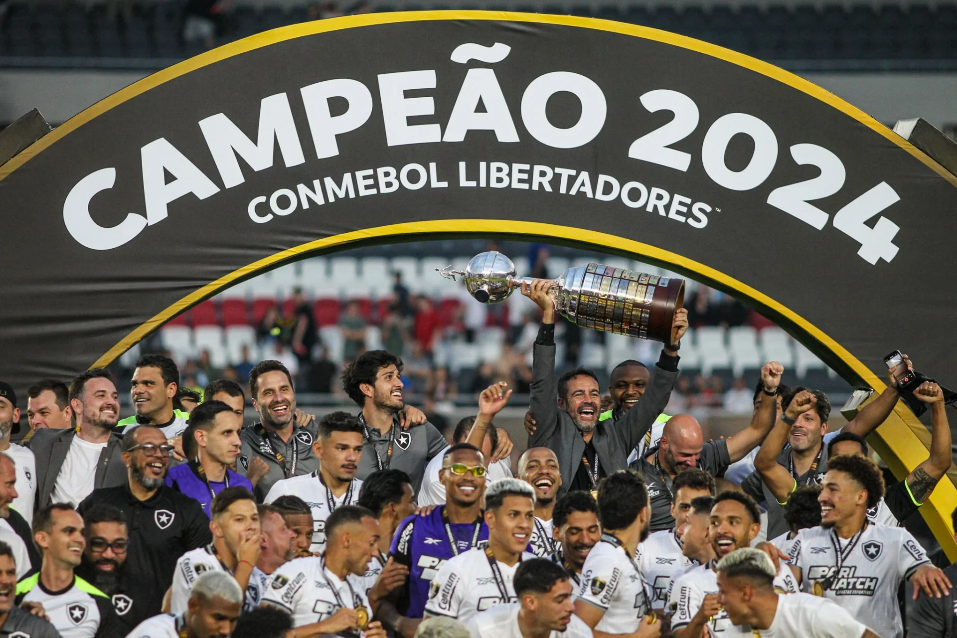 Botafogo campeão da Libertadores em 2024. (Foto: Andre Moreira/Zimel Press/Folhapress)