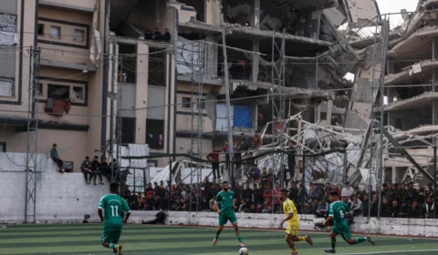 Em Gaza, volta do futebol é parte da resposta de um povo diante do genocídio