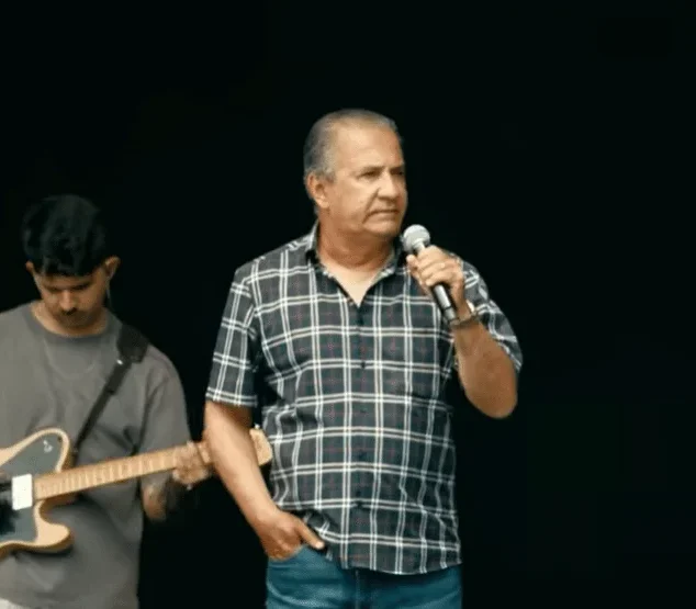 O pastor Silas Malafaia durante participação no evento The Send