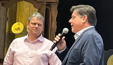Reunião entre Baleia Rossi e Tarcísio trata Tebet praticamente fora do MDB
