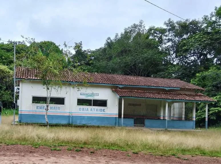 A escola Nair Gaia atendia duas comunidades em Vigia, no Pará | Crédito: Arquivo pessoal/Edeny Vilhena