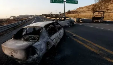 Após morte de El Mencho, onda de violência no México mata 25 membros da Guarda Nacional