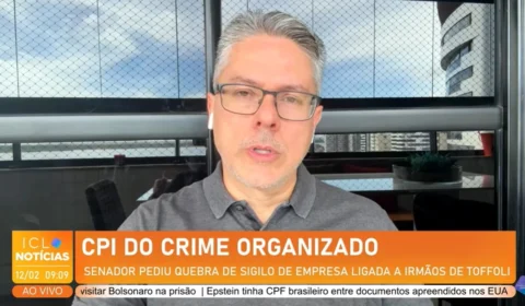 Senador fala em apuração de possível ‘crime de corrupção’ na relação entre Toffoli e Master