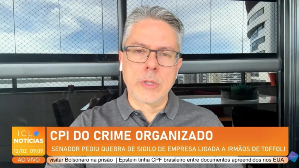 Senador fala em apuração de possível ‘crime de corrupção’ na relação entre Toffoli e Master