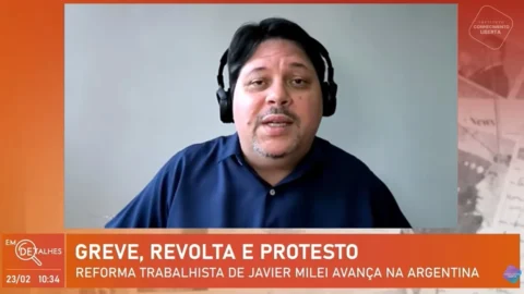 Rogério Tomaz Jr: Reforma de Milei detona direitos trabalhistas na Argentina