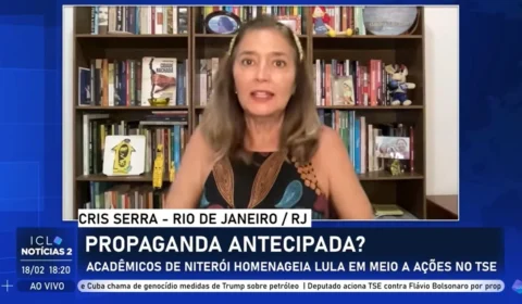 Cris Serra fala sobre desfile da Acadêmicos de Niterói e seus possíveis reflexos para Lula