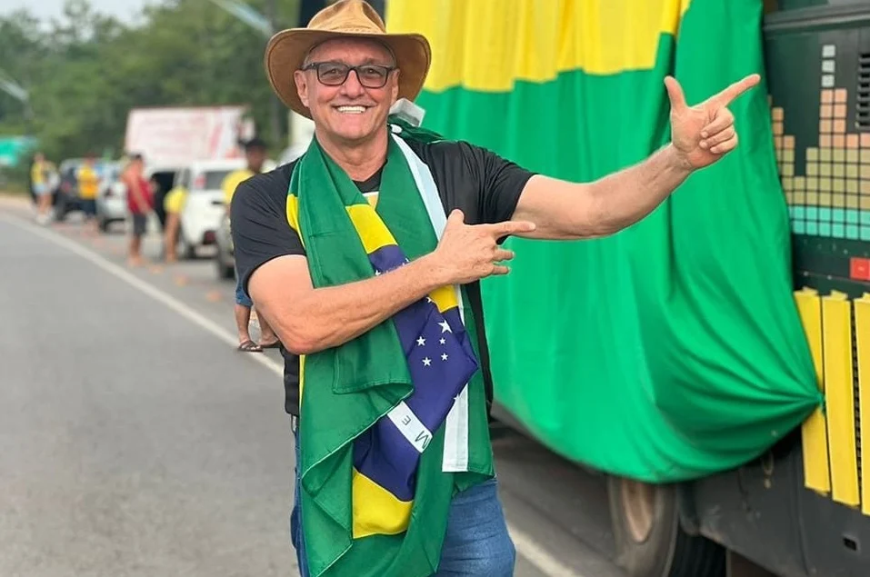 Vereador Malaquias José Mottin (PL), de Santarém, contesta a identidade dos povos indígenas e já atuou contra operações do Ibama contra desmatamento ilegal (Foto: Reprodução/Facebook do vereador)