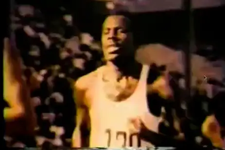 Feliz Jorge ainda jovem, quando era atleta da corrida e chegou a representar Cuba em competições internacionais - Foto: Arquivo pessoal/Divulgação