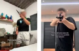 Homens simulam em perfis nas redes sociais agredir mulheres que recusam namoro