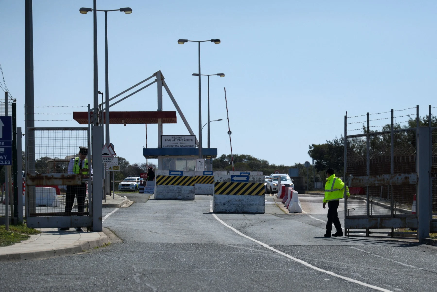 base aérea britânica de Akroti ataques israel libano