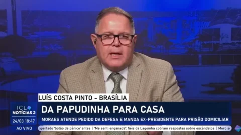 Luís Costa Pinto fala como Flávio Bolsonaro não tem capacidade de falar bem do governo do Jair